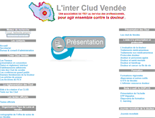 Tablet Screenshot of intercludvendee.fr